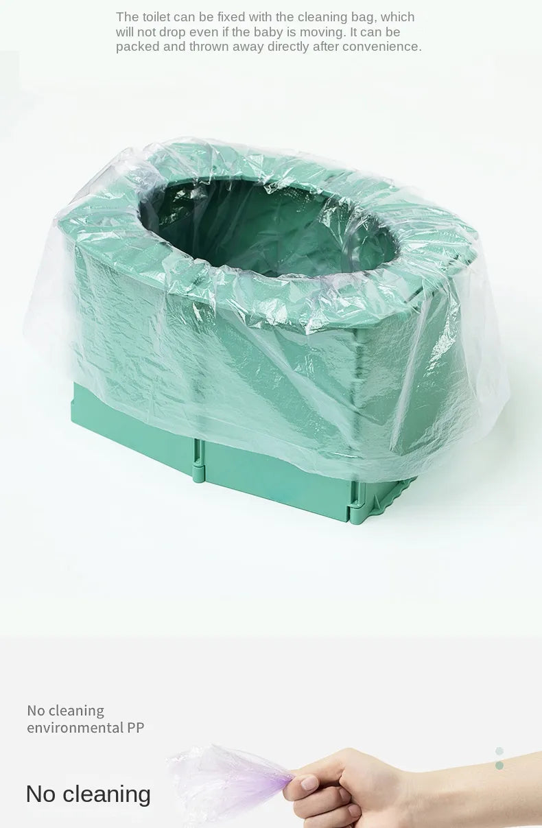 Pot d’apprentissage pliable – Spécial voyage & sorties -Compact & pratique