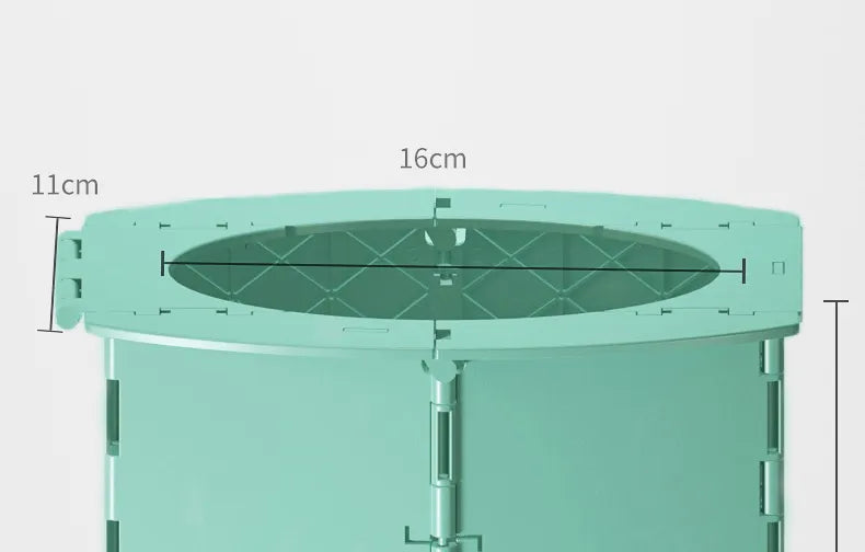Pot d’apprentissage pliable – Spécial voyage & sorties -Compact & pratique